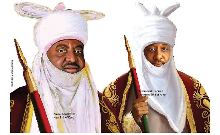 Two Prince of Kano Emirate and Emirs