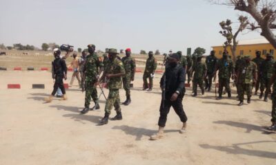 Gen Buratai During The Inspection