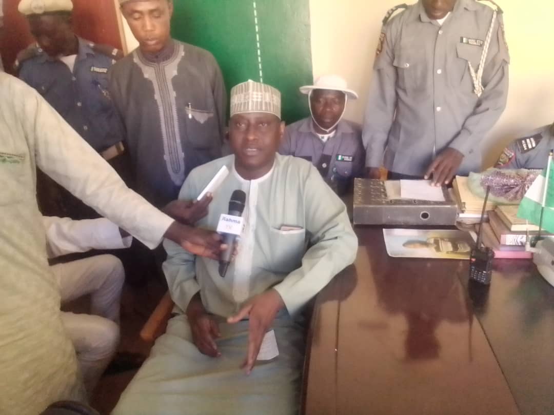 Major General Sani in a Remark at the Hisbah Office