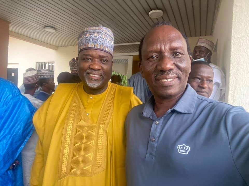 Dr Tilde with Kano Deputy Governor