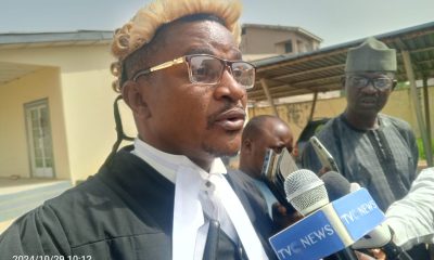 Barrister Segun Kareem counsel to the nominal complainant