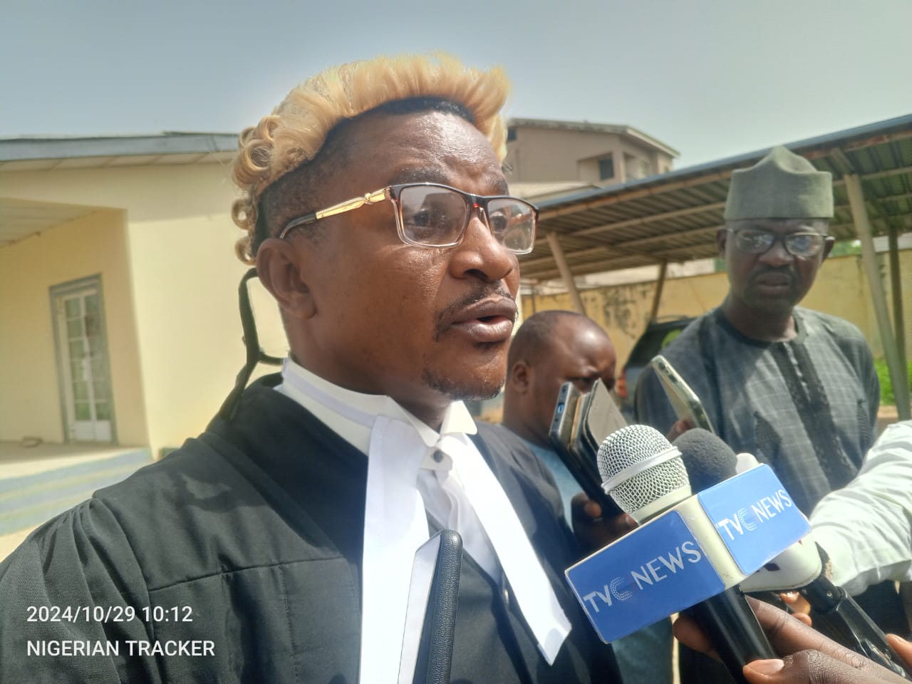 Barrister Segun Kareem counsel to the nominal complainant