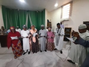 Other excos taking the oath of office 