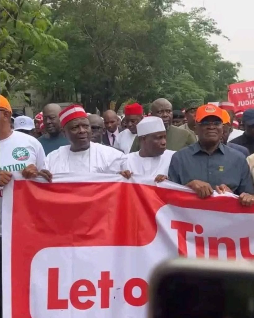 Kwankwaso, Atiku, Amaechi, Obi, Others Match-Out in Peaceful Protest at ...